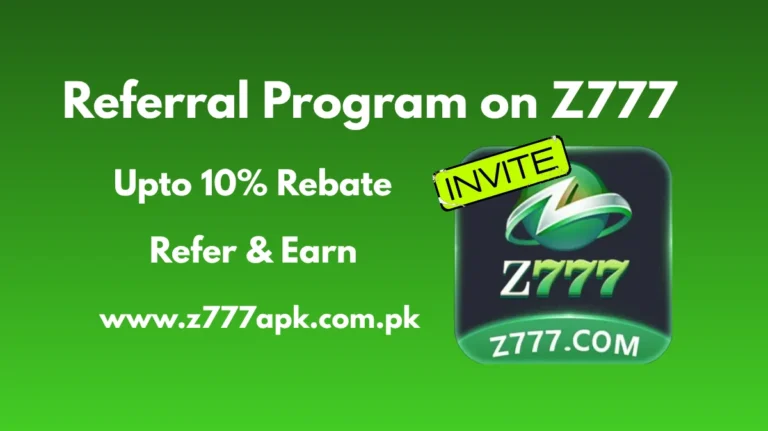 Earn Money From the Referral Program on Z777